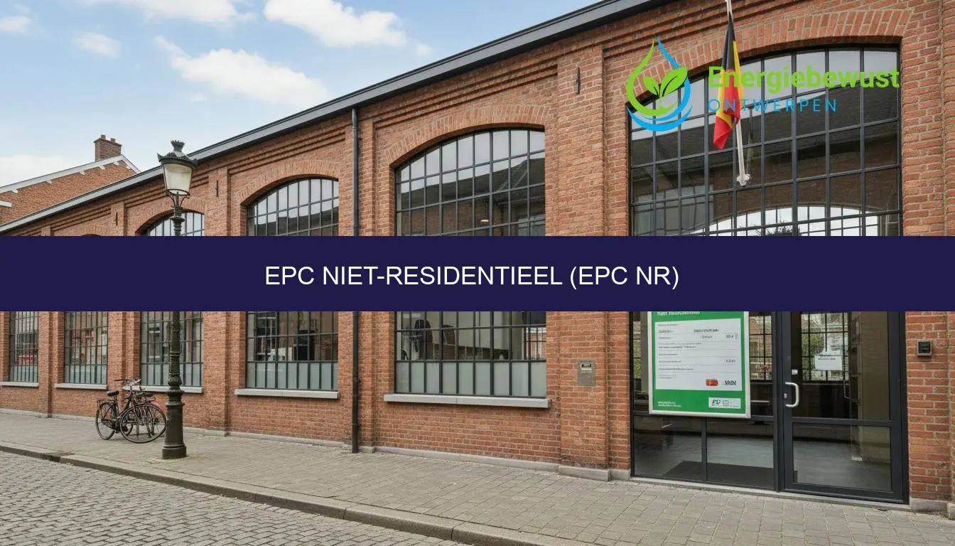 EPC Niet-Residentieel (EPC NR)