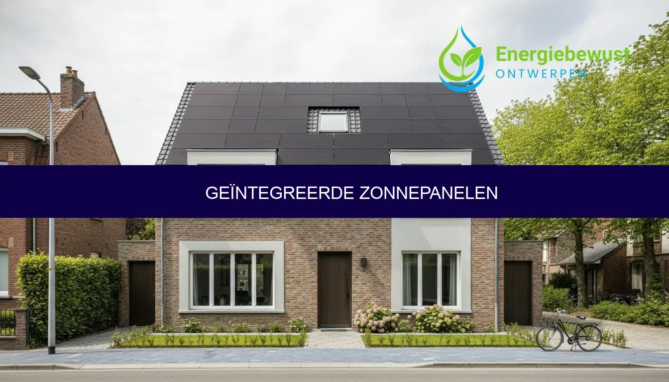 Geïntegreerde zonnepanelen