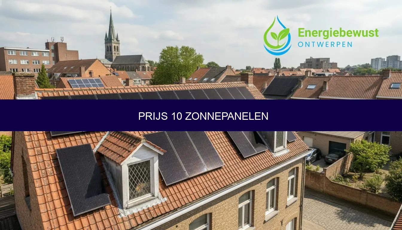 Prijs 10 zonnepanelen