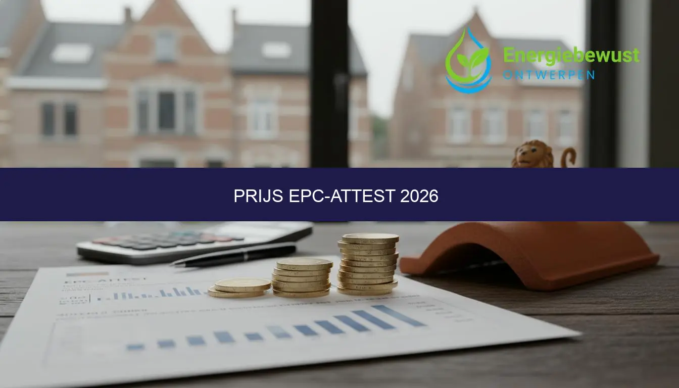 Prijs EPC-Attest 2026