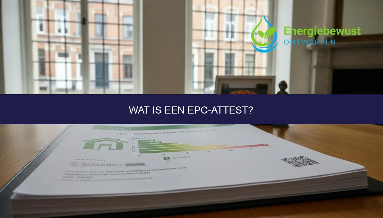 Wat is een EPC-attest?