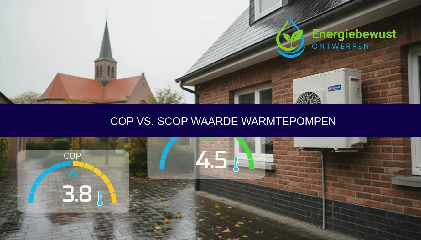 COP vs. SCOP waarde warmtepompen